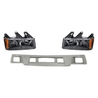 TruParts® - 3-Piece Kit (Driver and Passenger Side Headlights, Front Lower Bumper Cover) (Standard Line)