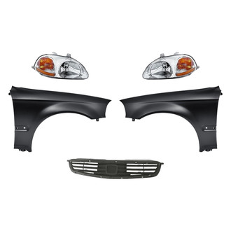 TruParts® - 5-Piece Kit (Driver and Passenger Side Headlights, Grille, Driver and Passenger Side Fenders) (Standard Line)