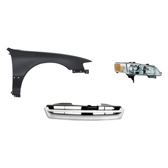 TruParts® - 3-Piece Kit (Passenger Side Headlight, Grille, Front Passenger Side Fender) (Standard Line)