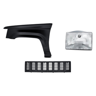 TruParts® - 3-Piece Kit (Driver Side Headlight, Grille, Front Driver Side Fender) (Standard Line)