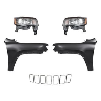 TruParts® - 5-Piece Kit (Driver and Passenger Side Headlights, Grille Molding, Driver and Passenger Side Fenders) (Standard Line)