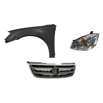 TruParts® - 3-Piece Kit (Driver Side Headlight, Grille, Front Driver Side Fender) (Standard Line)