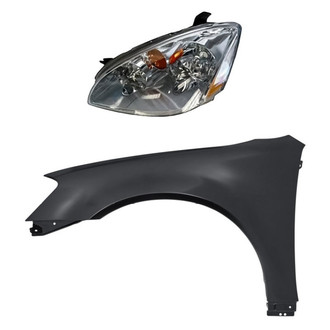 TruParts® - 2-Piece Kit (Driver Side Headlight, Front Driver Side Fender) (Standard Line)