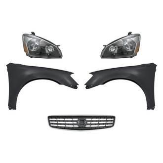 TruParts® - 5-Piece Kit (Driver and Passenger Side Headlights, Grille, Driver and Passenger Side Fenders) (Standard Line)