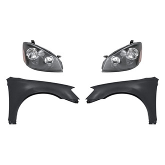 TruParts® - 4-Piece Kit (Driver and Passenger Side Headlights, Driver and Passenger Side Fenders) (Standard Line)