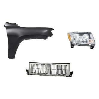 TruParts® - 3-Piece Kit (Passenger Side Headlight, Grille, Front Passenger Side Fender) (Standard Line)