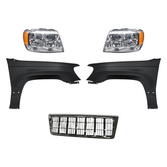 TruParts® - 5-Piece Kit (Driver and Passenger Side Headlights, Grille, Driver and Passenger Side Fenders) (Standard Line)