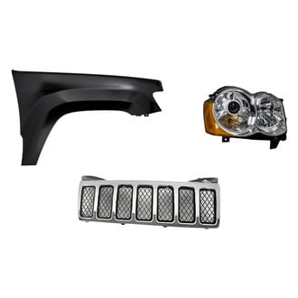 TruParts® - 3-Piece Kit (Passenger Side Headlight, Grille, Front Passenger Side Fender) (Standard Line)
