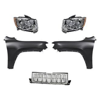 TruParts® - 5-Piece Kit (Driver and Passenger Side Headlights, Grille, Driver and Passenger Side Fenders) (Standard Line)