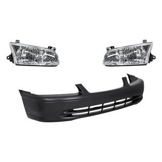 TruParts® - 3-Piece Kit (Driver and Passenger Side Headlights, Front Bumper Cover) (Standard Line)