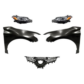 TruParts® - 5-Piece Kit (Driver and Passenger Side Headlights, Grille, Driver and Passenger Side Fenders) (Standard Line)