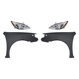 TruParts® - 4-Piece Kit (Driver and Passenger Side Headlights, Driver and Passenger Side Fenders) (Standard Line)