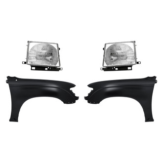 TruParts® - 4-Piece Kit (Driver and Passenger Side Headlights, Driver and Passenger Side Fenders) (Standard Line)