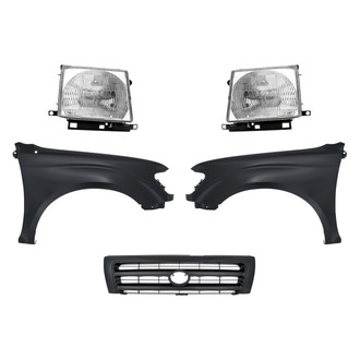 TruParts® - 5-Piece Kit (Driver and Passenger Side Headlights, Grille, Driver and Passenger Side Fenders) (Standard Line)