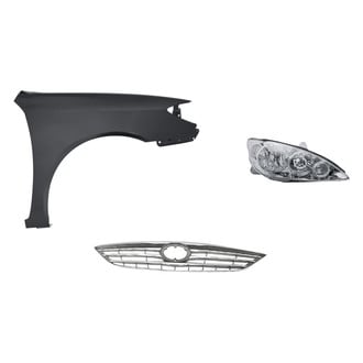 TruParts® - 3-Piece Kit (Passenger Side Headlight, Grille, Front Passenger Side Fender) (Standard Line)