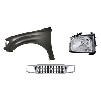 TruParts® - 3-Piece Kit (Driver Side Headlight, Grille, Front Driver Side Fender) (Standard Line)