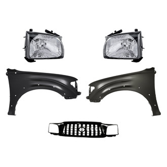 TruParts® - 5-Piece Kit (Driver and Passenger Side Headlights, Grille, Driver and Passenger Side Fenders) (Standard Line)