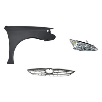 TruParts® - 3-Piece Kit (Passenger Side Headlight, Grille, Front Passenger Side Fender) (Standard Line)