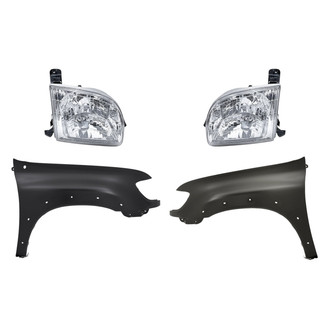 TruParts® - 4-Piece Kit (Driver and Passenger Side Headlights, Driver and Passenger Side Fenders) (Standard Line)