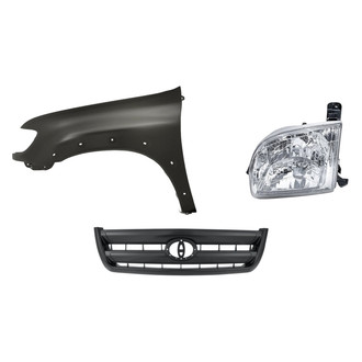 TruParts® - 3-Piece Kit (Driver Side Headlight, Grille, Front Driver Side Fender) (Standard Line)