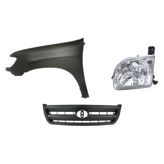 TruParts® - 3-Piece Kit (Driver Side Headlight, Grille, Front Driver Side Fender) (Standard Line)