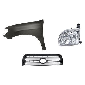 TruParts® - 3-Piece Kit (Driver Side Headlight, Grille, Front Driver Side Fender) (Standard Line)