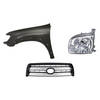 TruParts® - 3-Piece Kit (Driver Side Headlight, Grille, Front Driver Side Fender) (Standard Line)