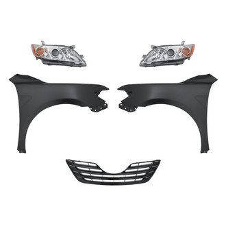 TruParts® - 5-Piece Kit (Driver and Passenger Side Headlights, Grille, Driver and Passenger Side Fenders) (Standard Line)