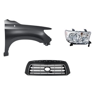 TruParts® - 3-Piece Kit (Passenger Side Headlight, Grille, Front Passenger Side Fender) (Standard Line)