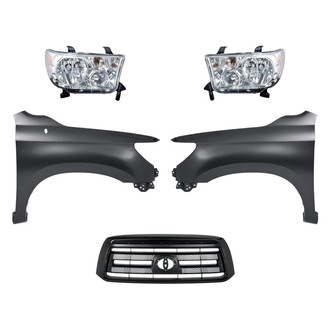 TruParts® - 5-Piece Kit (Driver and Passenger Side Headlights, Grille, Driver and Passenger Side Fenders) (Standard Line)