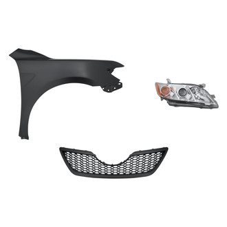 TruParts® - 3-Piece Kit (Passenger Side Headlight, Grille, Front Passenger Side Fender) (Standard Line)