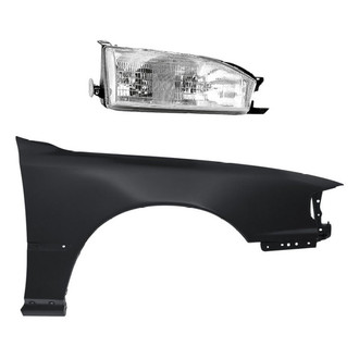 TruParts® - 2-Piece Kit (Passenger Side Headlight, Front Passenger Side Fender) (Standard Line)