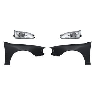 TruParts® - 4-Piece Kit (Driver and Passenger Side Headlights, Driver and Passenger Side Fenders) (Standard Line)