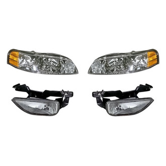 TruParts® - 4-Piece Kit (Driver and Passenger Side Headlights, Driver and Passenger Side Fog Lights) (Standard Line)