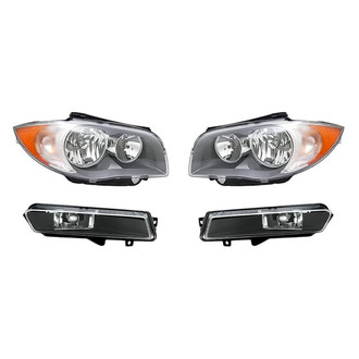 TruParts® - 4-Piece Kit (Driver and Passenger Side Headlights, Driver and Passenger Side Fog Lights) (Standard Line)