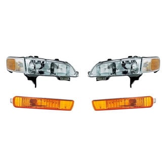 TruParts® - 4-Piece Kit (Driver and Passenger Side Headlights, Driver and Passenger Side Turn Signal/Parking Lights) (Standard Line)