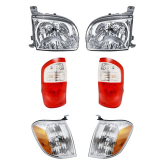 TruParts® - 6-Piece Kit (Driver and Passenger Side Headlights, Driver and Passenger Side Tail Lights, Driver and Passenger Side Turn Signal/Corner Lights) (Standard Line)