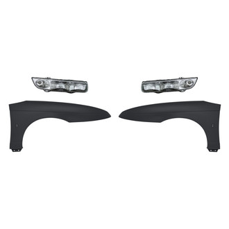 TruParts® - 4-Piece Kit (Driver and Passenger Side Headlights, Driver and Passenger Side Fenders) (Standard Line)
