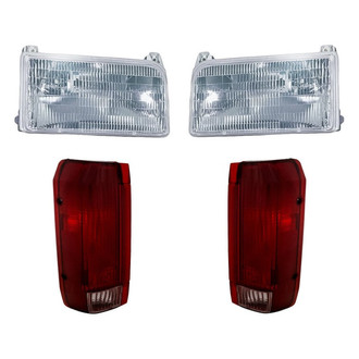 TruParts® - 4-Piece Kit (Driver and Passenger Side Headlights, Driver and Passenger Side Tail Lights) (Standard Line)