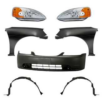 TruParts® - 7-Piece Kit (Driver and Passenger Side Headlights, Front Bumper Cover, Front Driver and Passenger Side Fenders, Front Driver and Passenger Side Fender Liners) (Standard Line)