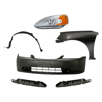 TruParts® - 6-Piece Kit (Driver Side Headlight, Front Bumper Cover, Front Driver and Passenger Side Bumper Covers Stays, Front Driver Side Fender, Front Driver Side Fender Liner) (Standard Line)