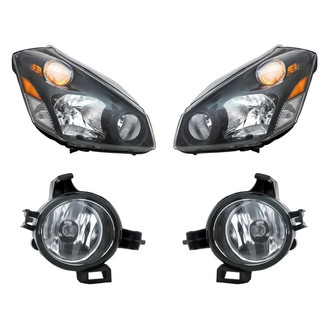 TruParts® - 4-Piece Kit (Driver and Passenger Side Headlights, Driver and Passenger Side Fog Lights) (Standard Line)