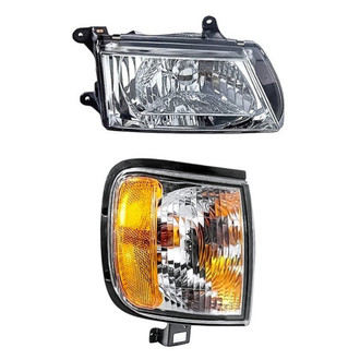 TruParts® - 2-Piece Kit (Passenger Side Headlight, Passenger Side Turn Signal/Corner Light) (Standard Line)