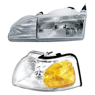 TruParts® - 2-Piece Kit (Driver Side Headlight, Driver Side Turn Signal/Corner Light) (Standard Line)