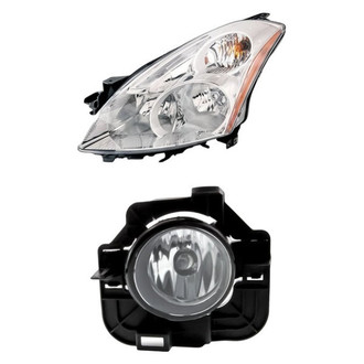 TruParts® - 2-Piece Kit (Driver Side Headlight, Driver Side Fog Light) (Standard Line)