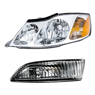TruParts® - 2-Piece Kit (Driver Side Headlight, Driver Side Fog Light) (Standard Line)