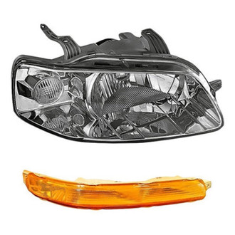 TruParts® - 2-Piece Kit (Passenger Side Headlight, Passenger Side Turn Signal/Parking Light) (Standard Line)