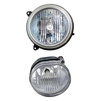 TruParts® - 2-Piece Kit (Driver Side Headlight, Driver Side Fog Light) (Standard Line)