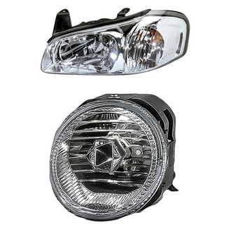 TruParts® - 2-Piece Kit (Driver Side Headlight, Driver Side Fog Light) (Standard Line)