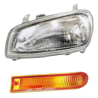 TruParts® - 2-Piece Kit (Driver Side Headlight, Driver Side Turn Signal/Parking Light) (Standard Line)